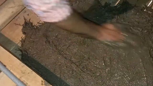 как утеплить потолок #глина #потолок #крыша #самыйпростойвариант