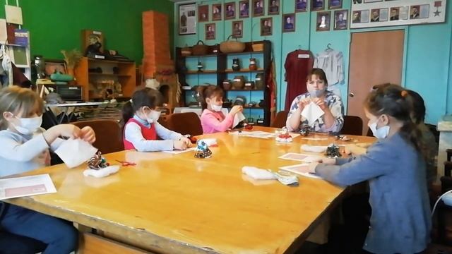 Всероссийская акция, Ночь искусств, Мастер класс по изготовлению народных кукол «Куклы сделай своим смотреть онлайн