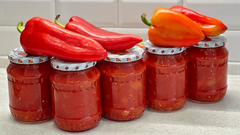 ?ЛЕЧО из сладкого перца на зиму! ?Самый ВКУСНЫЙ рецепт! ПРОВЕРЕННЫЙ ГОДАМИ!!! смотреть онлайн