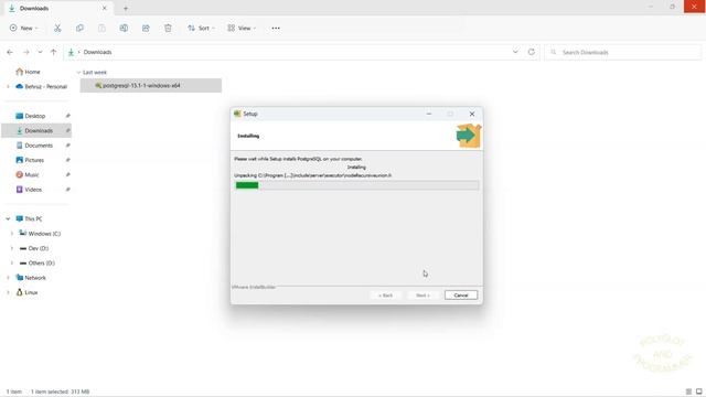 How to Install PostgreSQL on Windows 10 / Windows 11 in 5 Minutes? PostgreSQL 15! 2023! смотреть онлайн
