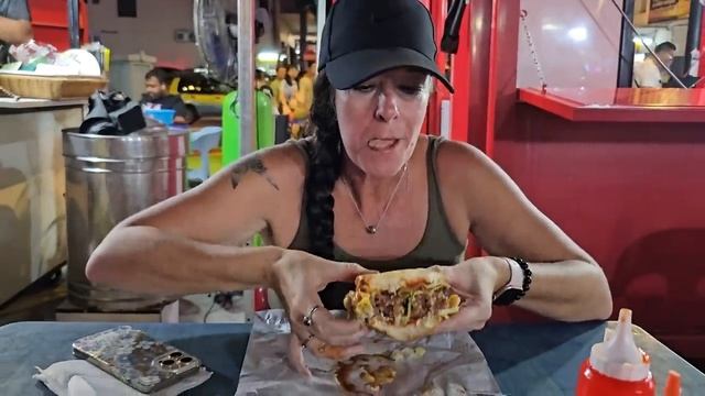 FIRST TIME trying RAMLY BURGER in KUALA LUMPUR, MALAYSIA ?? Is it really the BEST in THE WORLD!? смотреть онлайн