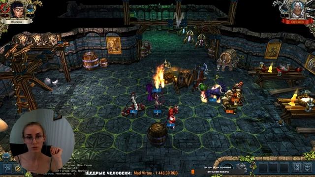 King's Bounty: Тёмная Сторона. Треш, угар и строгая Госпожа! смотреть онлайн