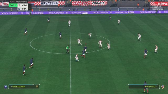EA Sports FC 24 France vs Croatie PS5 Difficulté Ultime смотреть онлайн