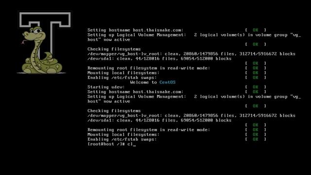 How to reset password in CentOS 6.4 | ThaiSnake.com смотреть онлайн