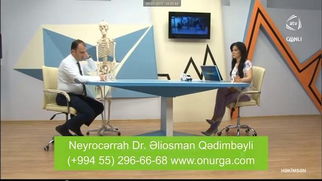 Sinir quruması - Neyrocərrah Əliosman Qədimbəyli смотреть онлайн
