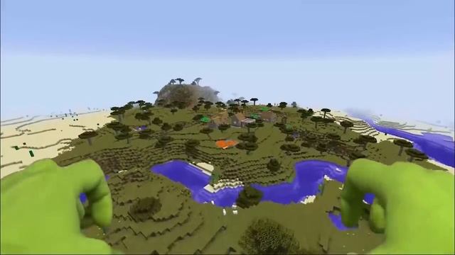 REALISTIC MINECRAFT IN REAL LIFE! - IRL Minecraft Animations / In Real Life Minecraft Animations смотреть онлайн