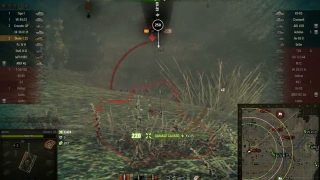 Skoda T25 Battle At Redshire