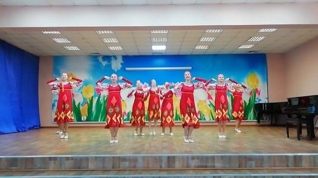 1136 Детский хореографический ансамбль «Озорные каблучки» «Трижды три девицы» смотреть онлайн