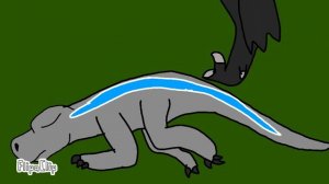 Индораптор и Блю (часть 11)