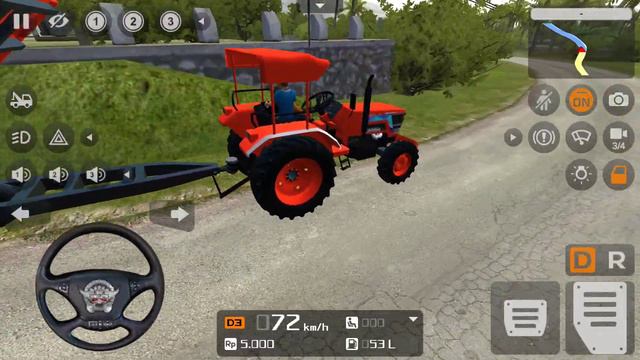 Bussid Heavy Tractor Trolley Driving Mod - Bus Simulator Indonesia #39 - Android Gameplay смотреть онлайн