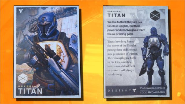 Destiny News - Trading Cards! In-Game Content Codes! Giveaway!