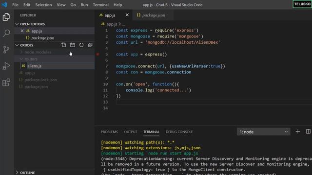CRUD REST API using Node | Express | MongoDB смотреть онлайн