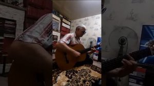 Я московский озорной гуляка.....Песня под гитару