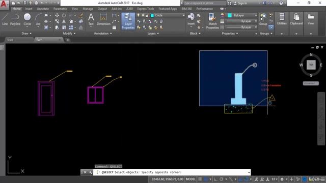 AUTODESK AUTOCAD CIVIL ENGINEERING SOFTWARE 51. Quick Select смотреть онлайн