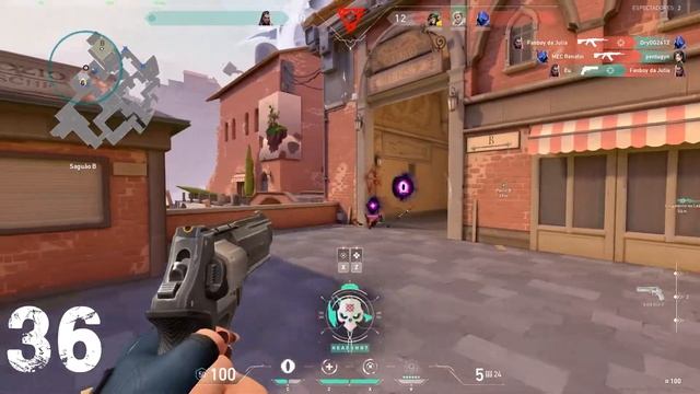 100 one taps in one Valorant video смотреть онлайн