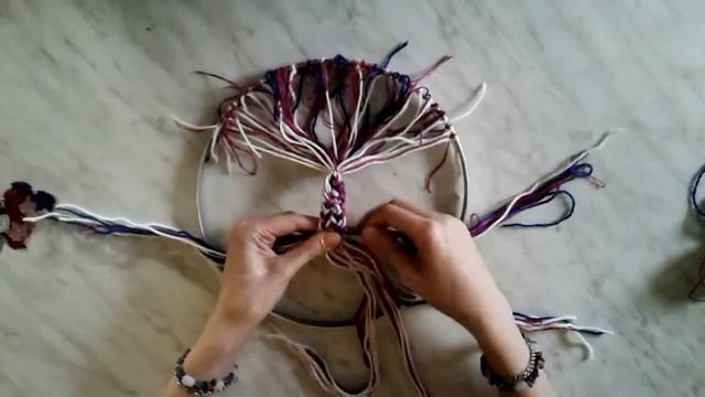 DIY МАСТЕР-КЛАСС Дерево жизни из ниток, интересно, просто, красиво смотреть онлайн