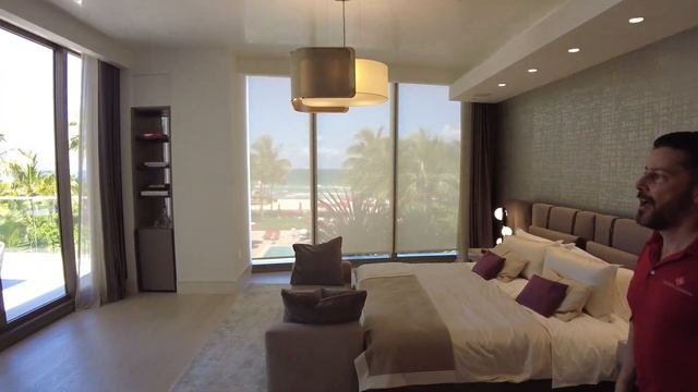 Тур по безумно роскошным апартаментам Acqualina Oceanfront Estates в Санни-Айлс-Бич | Майами смотреть онлайн