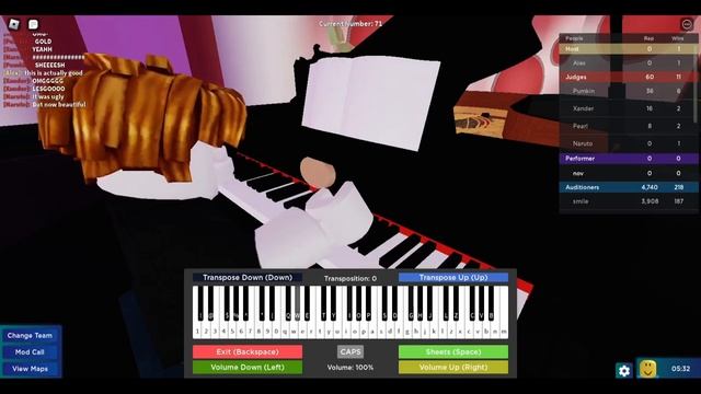 Imagine Dragons - Bones | on Roblox Got Talent (Piano Cover) смотреть онлайн