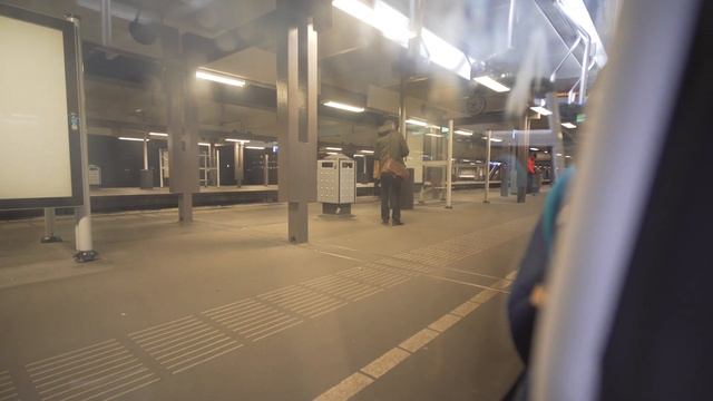 Netherlands, Amsterdam, Metro night ride from Bijlmer ArenA to Wibaustraat смотреть онлайн