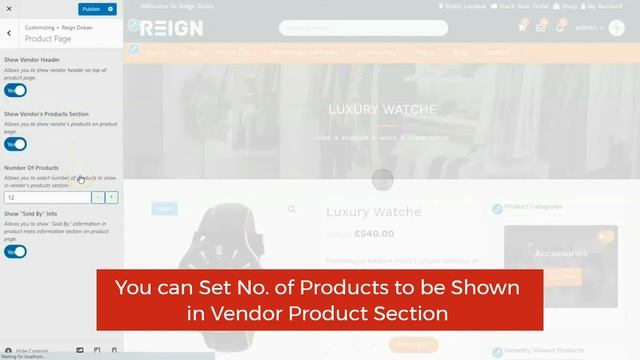 How to Customize Vendor Product Page - Reign StoreMate Dokan WordPress Multivendor Theme 2020 смотреть онлайн