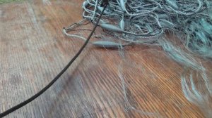 Секрет - что необходимо сделать чтобы концы рыболовной сети не крутило на оттяжку.