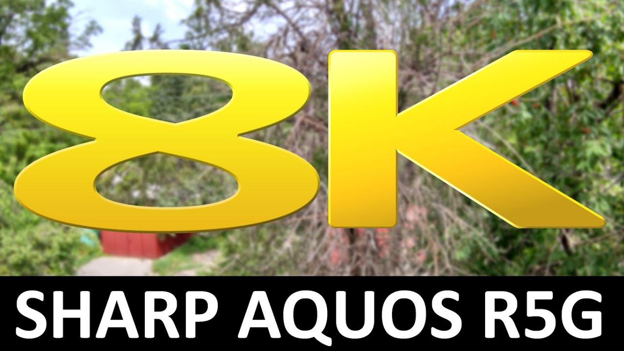 Пример 8K видео SHARP AQUOS R5G #1 смотреть онлайн