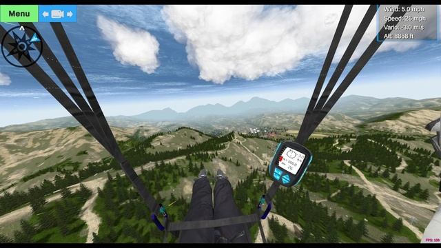 Glider sim : Paragliding Simulator!!! смотреть онлайн