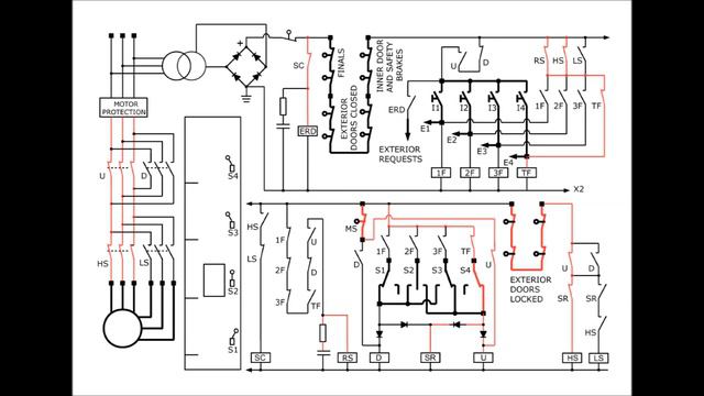 Elevator circuit diagram смотреть онлайн