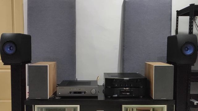 KEF LS50 + Cambridge Audio CXA81 sound demo смотреть онлайн