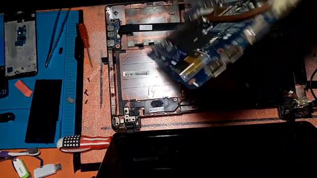 Ноутбук Asus k53u, разборка после ремонта в другом сервисе, сказали труп смотреть онлайн
