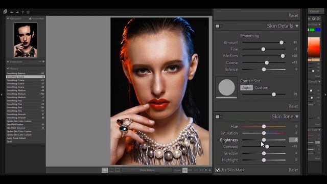 How to Retouch Photo in SKINFINER 2 0 | Photoshop Skin Retouch Plugin смотреть онлайн