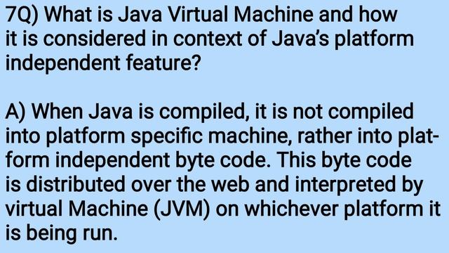 Java interview questions for Freshers смотреть онлайн