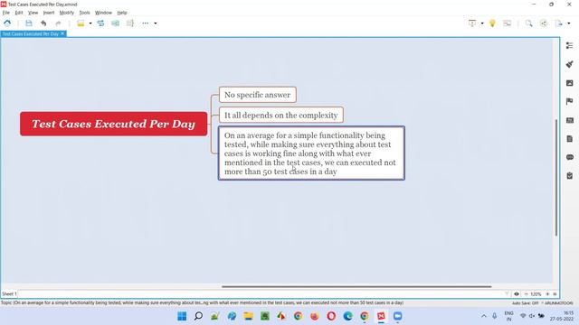 How many test cases can you execute per day? (Software Testing Interview Question #205) смотреть онлайн
