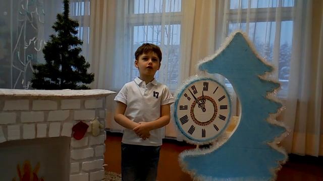 «Читаем стихи Деду Морозу». Эльдар СЕНКЕВИЧ, 5 лет, г. Лида. смотреть онлайн