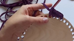 Обвязка круглого донышка трикотажной пряжей. Как рассчитать прибавки. Корзина из трикотажной пряжи.