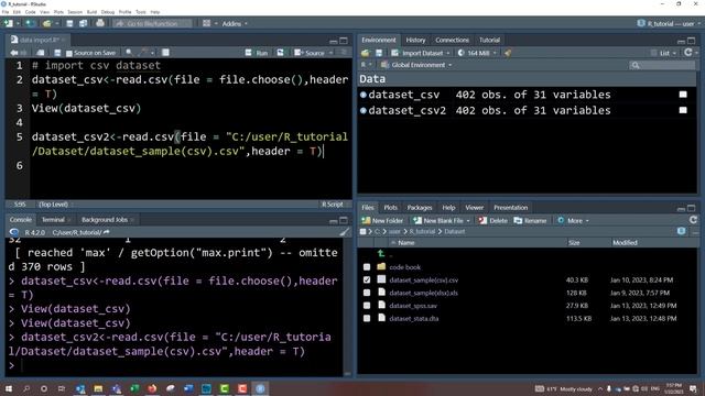 How to import dataset in different format (sav, dta, xlsx, csv) into R ? (in Nepali) | Part-6 смотреть онлайн