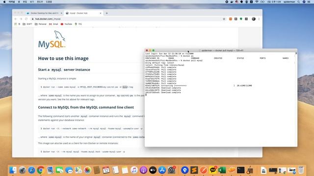 How to install docker on mac and setup MySQL on it смотреть онлайн