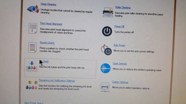 Canon G2410 G2411 G3411 G4410 G4411  اصلاح جودة الطباعة