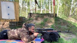 Карабин Тигр. Учимся стрелять вместе со мной! собираем минуту на 100 метров!