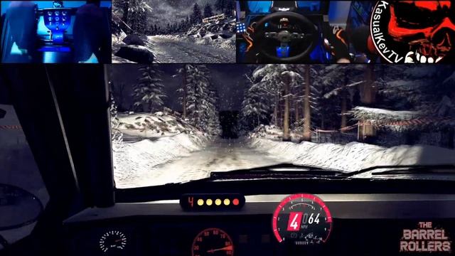 Dirt Rally 2.0 | Group B Lancia Delta S4 | Sweden | 3D Rally League | Fanatec DD1 v3 Pedals смотреть онлайн