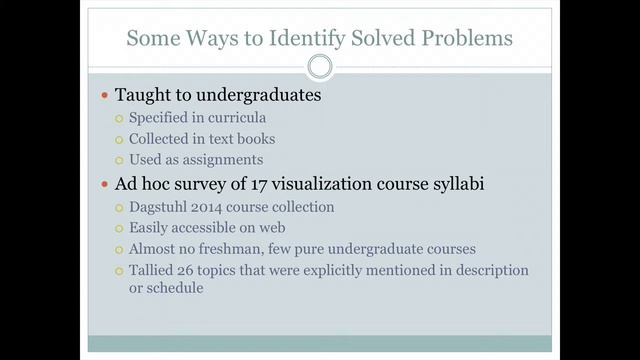 Solved Problems in Visualization, IEEE VIS 2015 Panel: Johnson, Moorhead, Rheingans, Ribarsky, Ertl смотреть онлайн