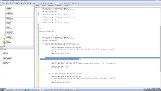077-HyperShadeTutorials - Unity 3D Adding Laser Dot to Laser Sight (Java Script) смотреть онлайн