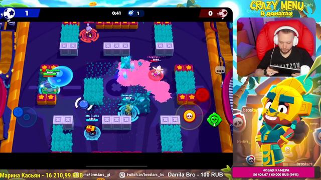 ПУШИМ ХЭНКА #brawlstars смотреть онлайн