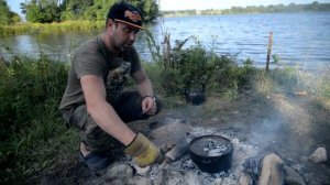 Рыбные КОНСЕРВЫ в казане НА КОСТРЕ, в походных условиях