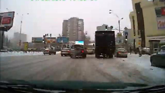Киев под снегом (4.02.2012) смотреть онлайн