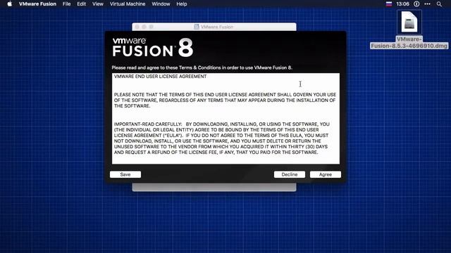 How to install VMware Fusion in macOS смотреть онлайн