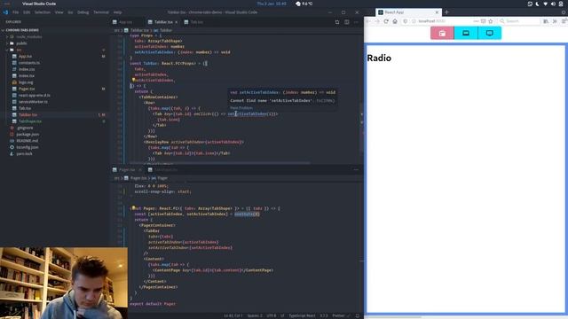 Chrome Tabs - Can it be done in React Web? смотреть онлайн