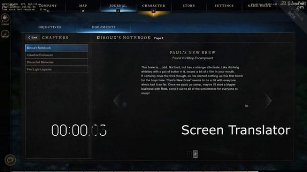 New World. РУССКИЙ ЯЗЫК - быстрый и четкий - Ёлочка. Screen Translator фуфло.