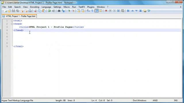 HTML Tutorial 24 - Profile Pages (Part 1) смотреть онлайн