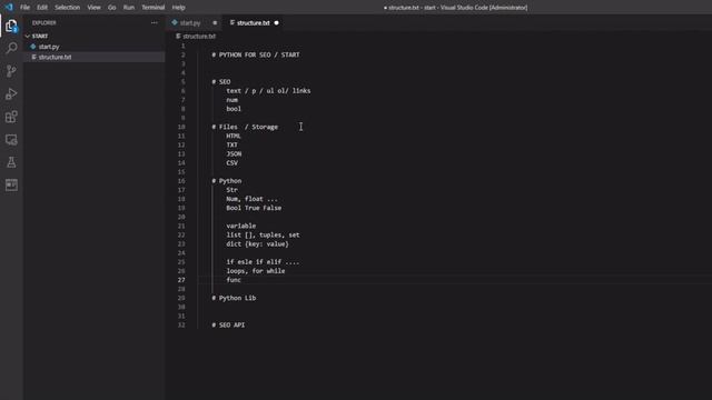 Python for SEO / Start / Автоматизация поискового продвижения смотреть онлайн